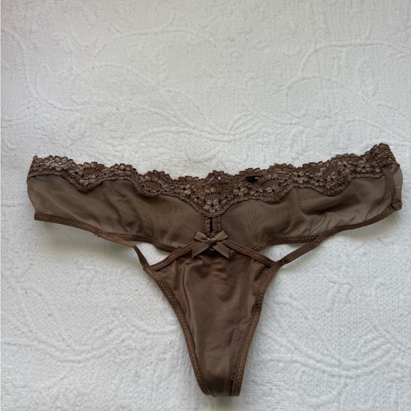Victoria's Secret Chocolate Lace Bra NWOT size 36C - Picture 7 of 8
